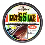 Волосінь для риболовлі, Toughlon Massive, 150м, перетин 0.28мм